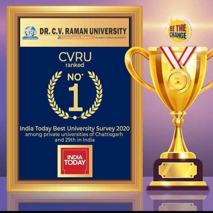 Dr. C.V. Raman University Ranking
